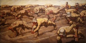 Northern France, 1917 by Albin Egger Lienz